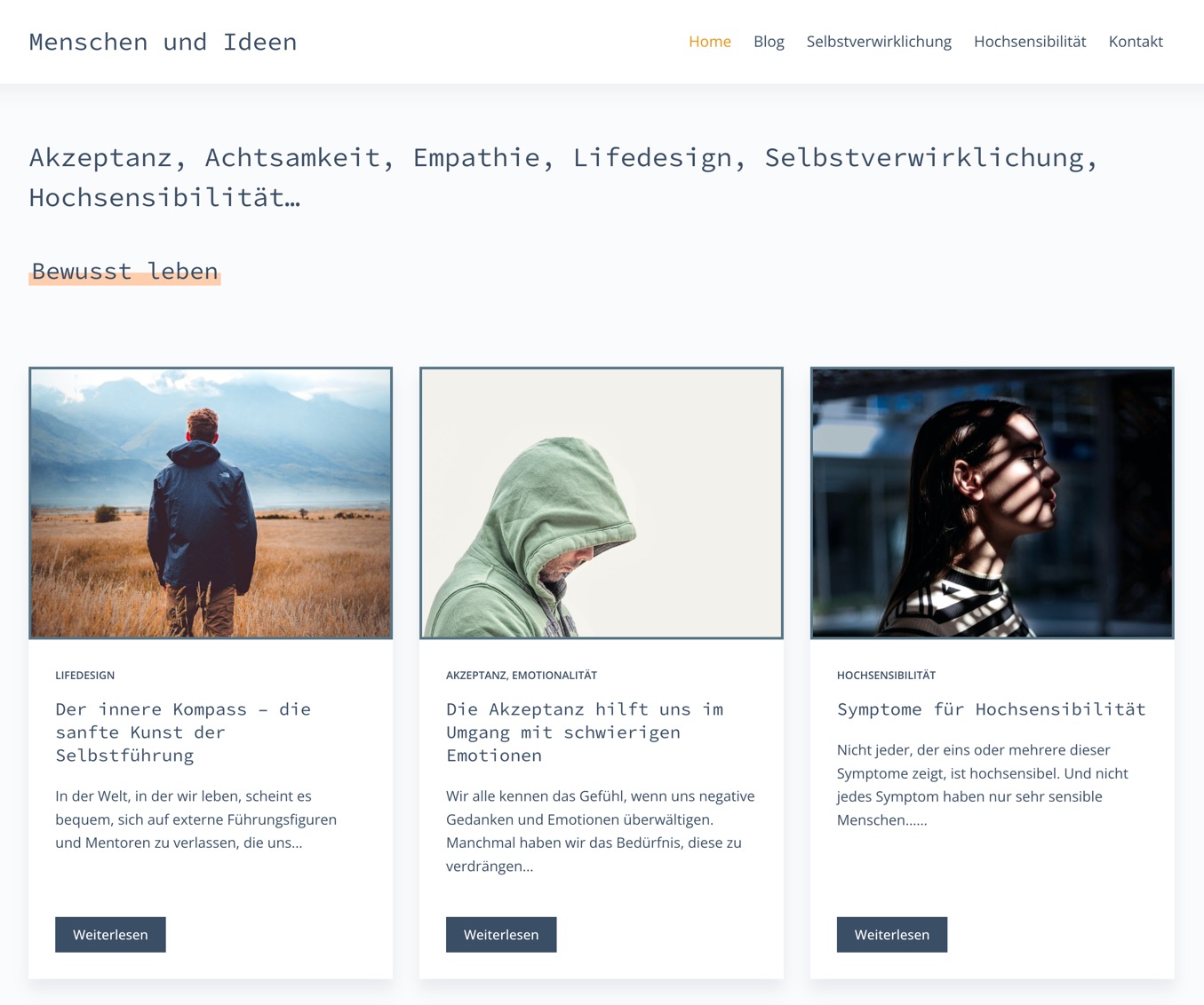 menschen ideen