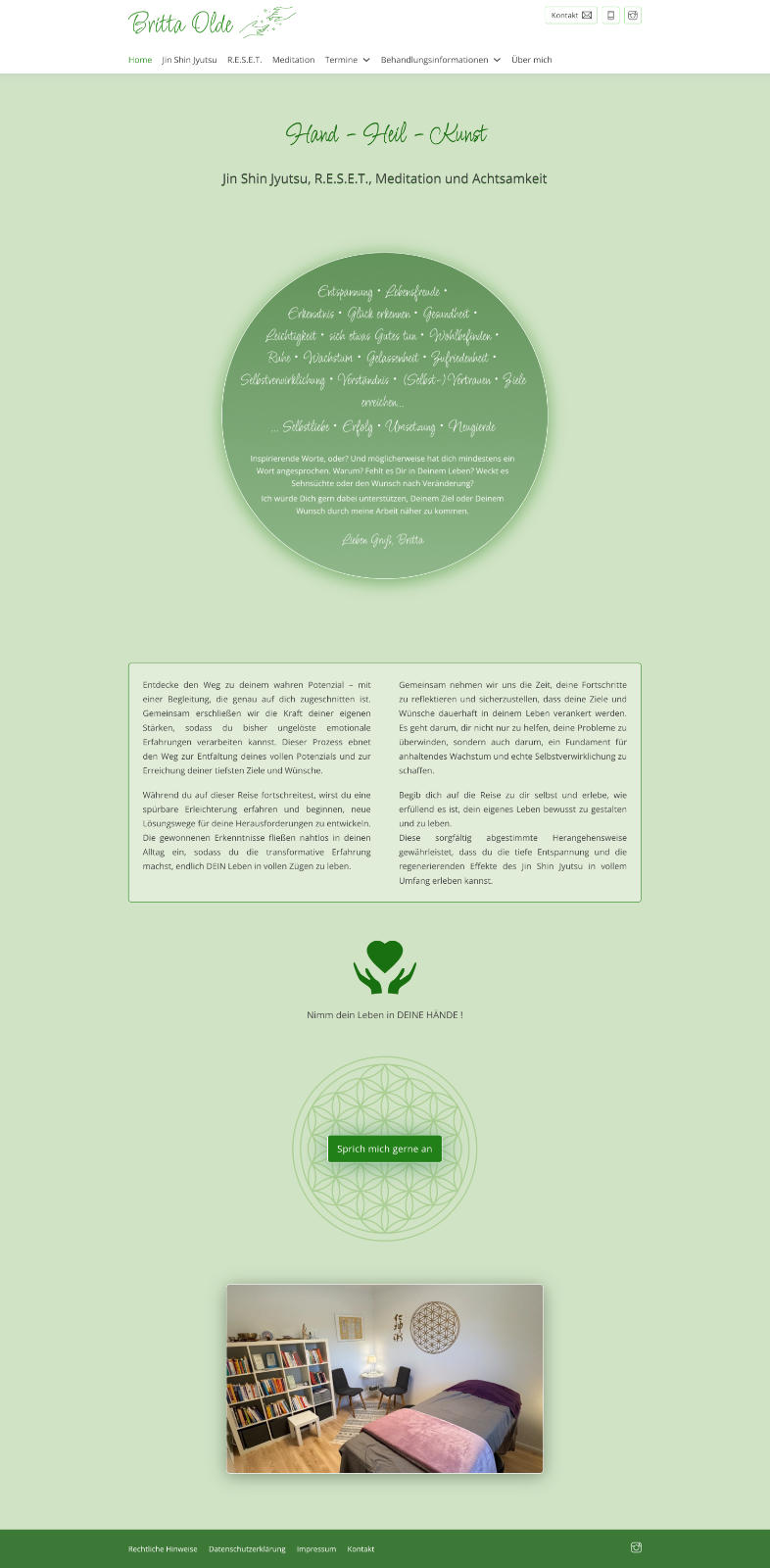 britta olde homepage