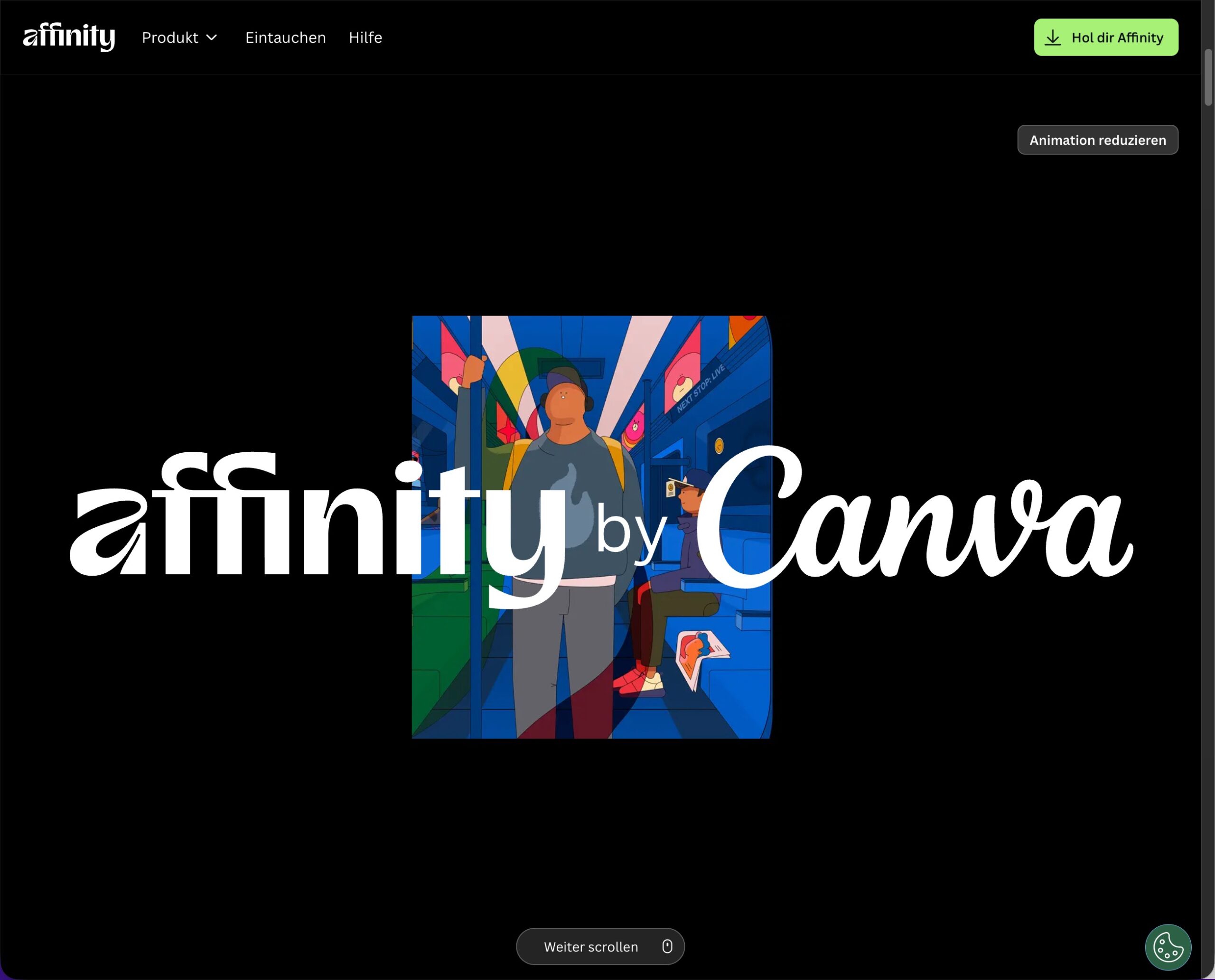 affinity website